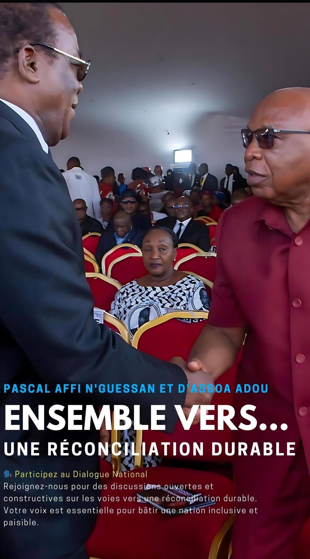 AFFI ET ASSOA ADOU Ensemble, construisons un avenir meilleur pour la Côte d'Ivoire avec Pascal Affi N'Guessan. Rejoignez-nous dans cette mission pour une nation prospère et unie.